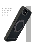 iPhone 16 E Hoesje MagSafe Compatibel Grijs Schokbestendig