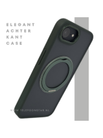 iPhone 16e Hoesje MagSafe Compatibel Groen Schokbestendig