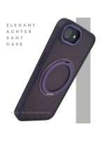iPhone 16e Hoesje MagSafe Compatibel Paars Schokbestendig