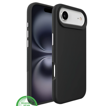 iPhone 17 Air Hoesje Zwart – Anti-Shock Bescherming & Grip Achterkant