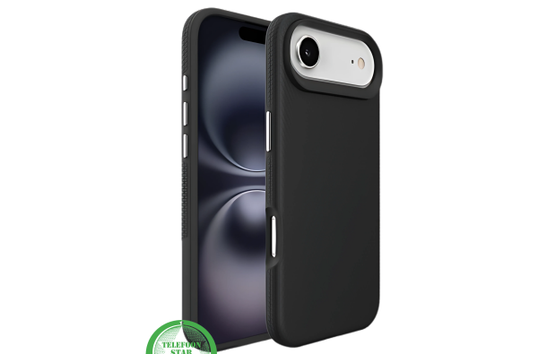 iPhone 17 Air Hoesje Zwart – Anti-Shock Bescherming & Grip Achterkant