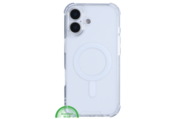 iPhone 17 Backcover Transparant met MagSafe - Beschermcase