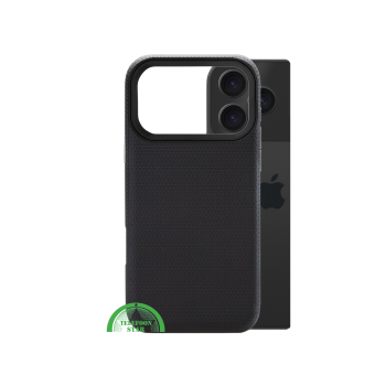 iPhone 17 Pro / Pro Max Hoesje Zwart – Schokbestendige Anti-Slip Backcover