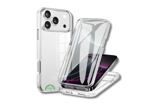 iPhone 17 Pro Max Clear Case Transparante TPU Back Cover Versterkte met Volledige 360&deg; Bescherming