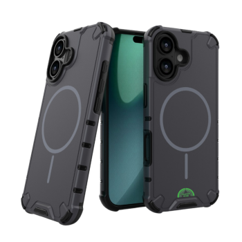 Hoesje voor iPhone 17 Grijs Tough Armored Magnetic Magsafe Case