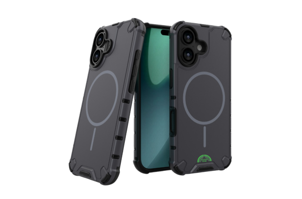 Hoesje voor iPhone 17 Grijs Tough Armored Magnetic Magsafe Case