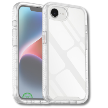 iPhone 17e Hoesje Doorzichtig Slanke Transparante Beschermcase 360&deg; Bescherming