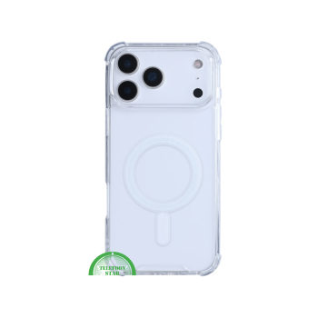 Transparant iPhone 17 Pro / Pro Max Hoesje met MagSafe – Sterke Backcover