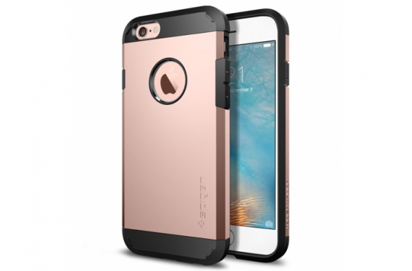 Apple iPhone SE Armor Bescherming Hoesje Rosé