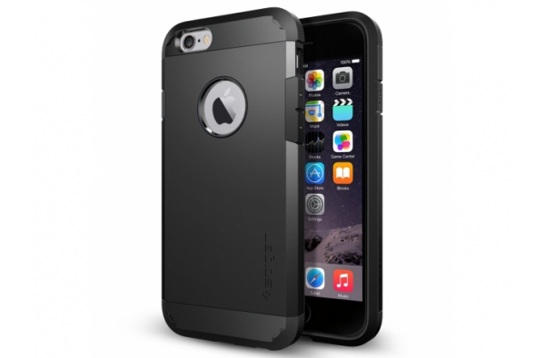 Apple iPhone SE Armor Bescherming Hoesje Zwart
