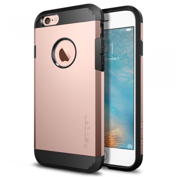 Apple iPhone 6/6S Armor Bescherming Hoesje Rosé