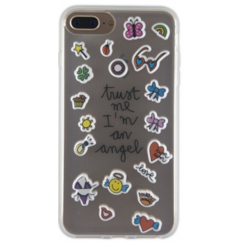 iPhone 7/8 hoes ontwerp zelf 'Trust me I'm an angel'