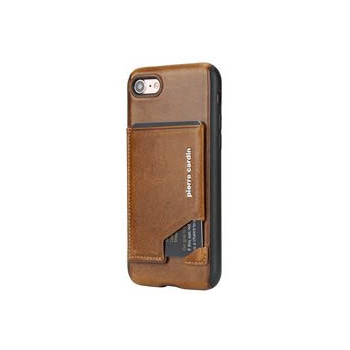 iPhone 7 Origineel Luxe Back Cover Pas 100% Leer Licht Bruin