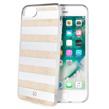 iPhone 6 Gestreepte achterkant goud