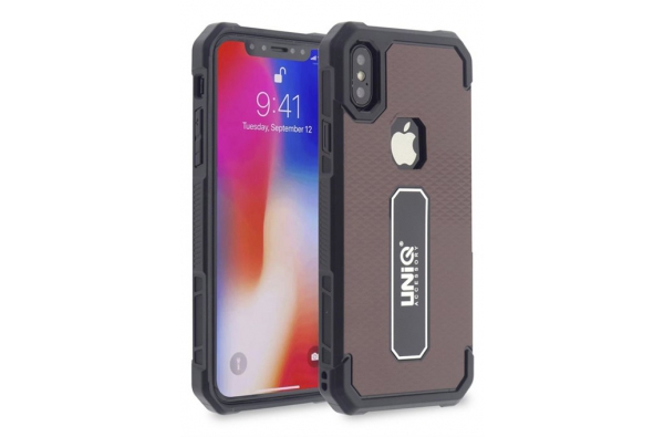 iPhone XS protectieve silicone achterkant rood