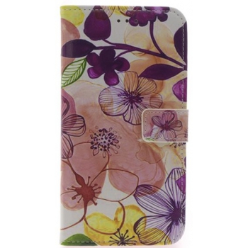 iPhone 7/8 Plus Bloemen Print booktype hoesje