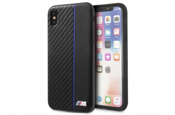 iPhone X hardcase BMW M. Blauw