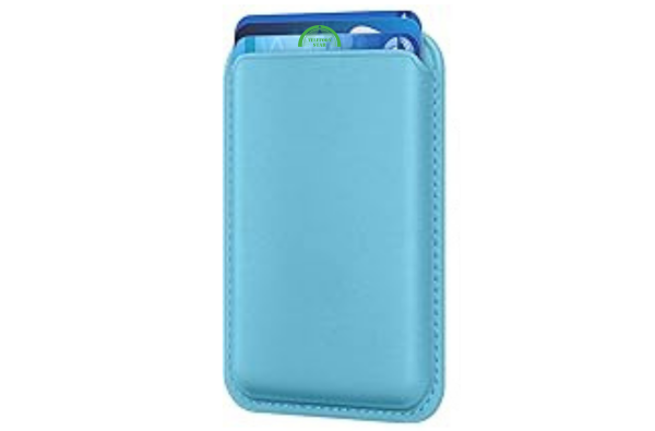 Blauwe MagSafe Wallet – Magnetische Kaarthouder