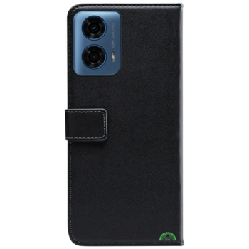 Bookcase Hoesje voor Motorola G06 Zwart met Magnetische Sluiting