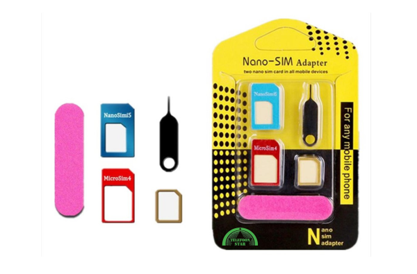 SIM Adapter Set Nano naar Micro & Standaard