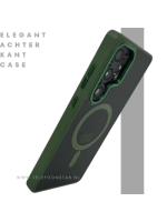 Samsung Galaxy S25 Edge Groen Hoesje Schokbestendige Backcover MagSafe