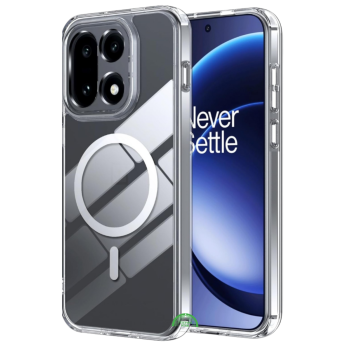 Hoesje OnePlus 15 Transparant MagSafe-Style Slank, lichtgewicht en nauwkeurig
