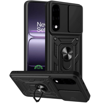 OnePlus Nord 5 Armor Ring Hoesje Schokbestendige Bescherming