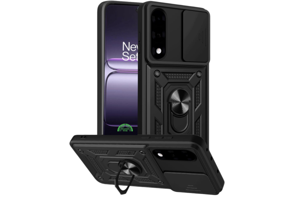 OnePlus Nord 5 Armor Ring Hoesje Schokbestendige Bescherming