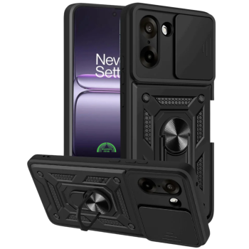 OnePlus Nord CE 5 Armor Ring Hoesje Schokbestendige Bescherming en Slijtvast materiaal