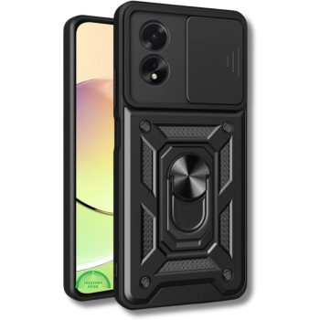 Hoesje voor Oppo A38 met Camera-Slider Kickstand