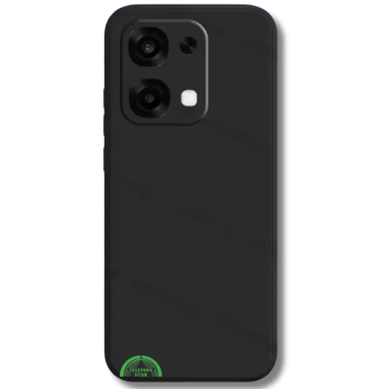Zwart Hoesje voor OPPO A6 Pro Slank Flexibel & Krasbestendig