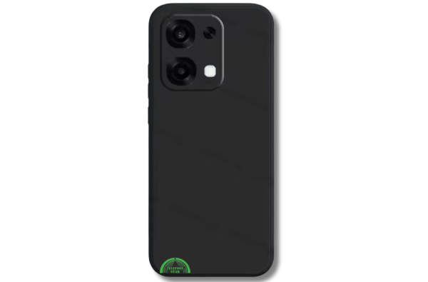 Zwart Hoesje voor OPPO A6 Pro Slank Flexibel & Krasbestendig