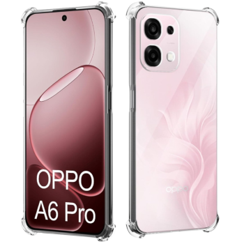 Oppo A6 Pro Hoesje Transparante Slank silicone