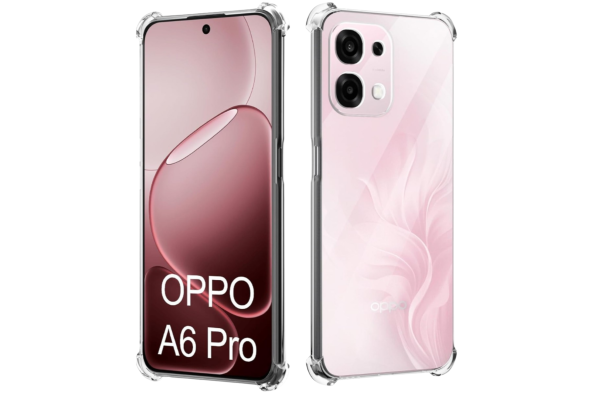 Oppo A6 Pro Hoesje Transparante Slank silicone
