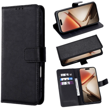 OPPO A6k Bookcase Hoesje met 3 Pasjesvakken en Briefgeldvak