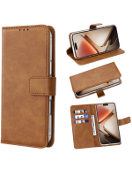 OPPO A6 A-Quality Bookcase Hoesje met Pasjeshouder Bruin