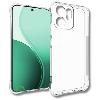 Hoesje voor Oppo Reno 14F Antishock Case Hoogwaardige bescherming Transparant