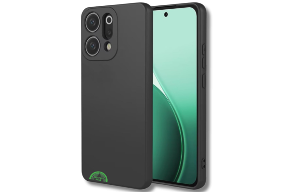 Hoesje voor OPPO Reno 15 5G Zwart Siliconen