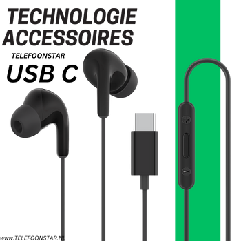 USB-C Oordopjes kopen in Ede | Kraakhelder geluid bij Telefoonstar
