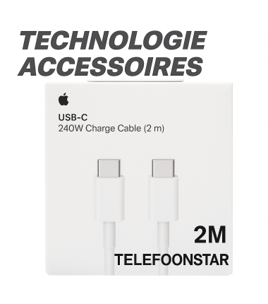 USB C naar USB C Oplaadkabel 2 Meter Snel en Betrouwbaar Opladen