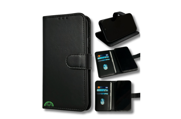 Bookcase Hoesje voor Xiaomi Redmi 15 5G Zwart Classic Wallet Protect Case