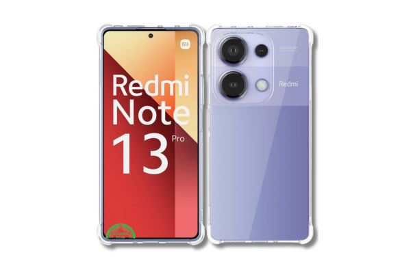 Hoesje voor Xiaomi Redmi Note 13 Pro 5G lichtgewicht en helder transparant