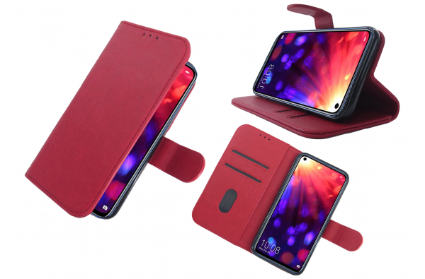 Samsung Galaxy A52 hoesjes leer rood