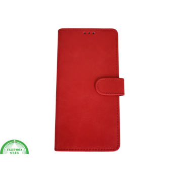 Bookcase Hoesje iPhone 17 Rood – met Pasjeshouder & Standfunctie