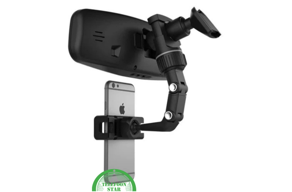 Universele Telefoonhouder Achteruitkijkspiegel 360° Verstelbaar | Telefoonstar