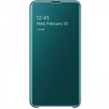 Samsung Clear View Booktype Samsung Galaxy S10 -Groen