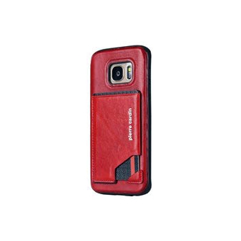 Samsung Galaxy S7 Edge Origineel Luxe Back Cover Pas 100% Leer Rood