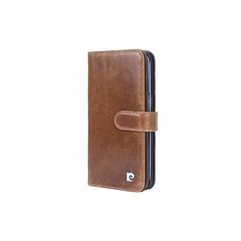 Samsung Galaxy S7 Edge Origineel Luxe Book Case Hoesje 100% Leer Bruin