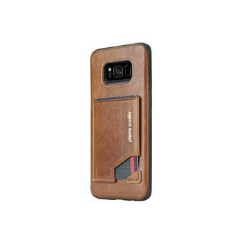 Samsung Galaxy S8 Plus Origineel Luxe Back Cover Pas 100% Leer Licht Bruin