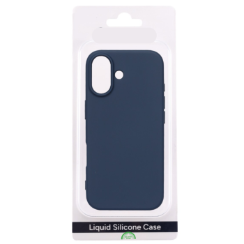 Hoesje voor Samsung Galaxy A07 Donkerblauw Liquid Silicone Soft Case